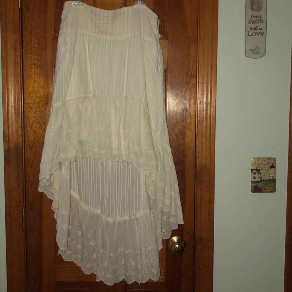 free people high low skirt